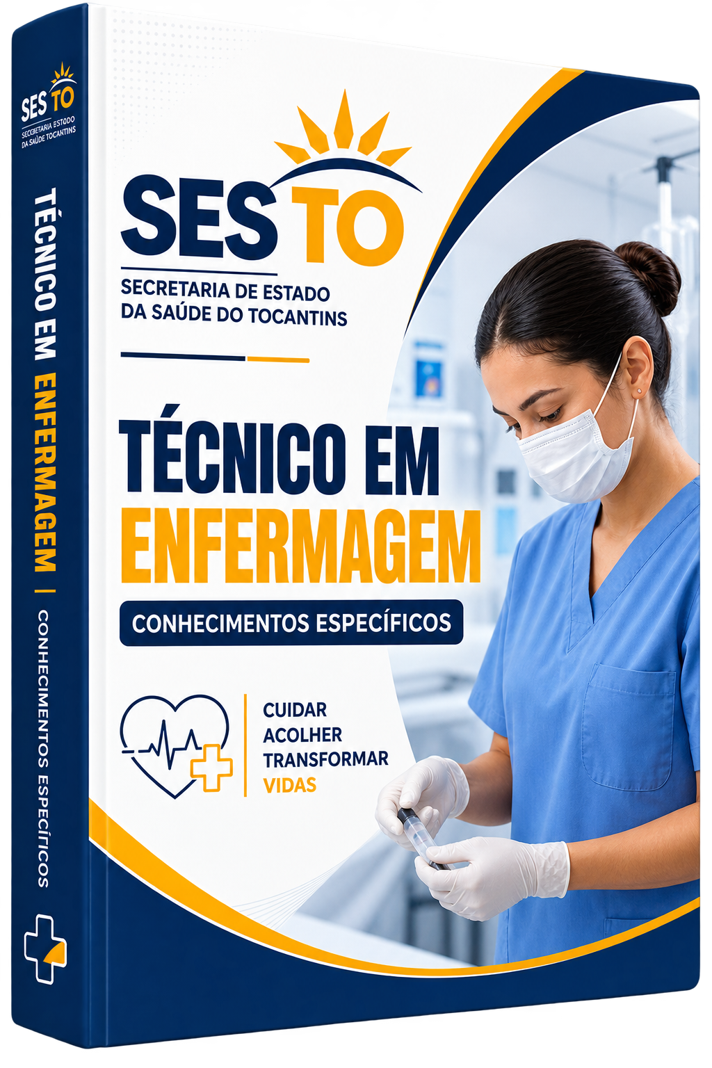 Apostila digital SES-TO 2026 — Técnico em Enfermagem